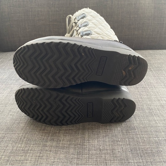 WINTER SNOW BOOT SPORTO Waterproof QUILTED FUAX FUR LINED Boots - Picture 11 of 11